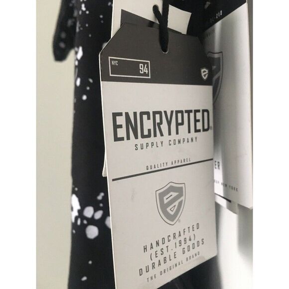 Encrypted Boys Paint Splatter 2 Piece Set Jogger Pants & Shirt Size M 5 - Picture 4 of 12